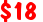 $18 